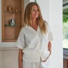 Pyjama Short Palerme Coconut par Olivier Desforges