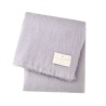 Plaid Mohair Silver par Yves Delorme