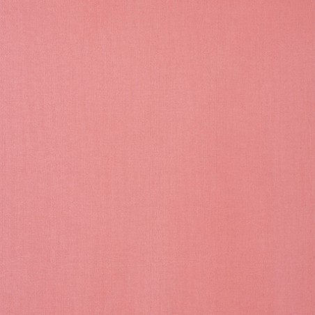 Tissu outdoor coton uni rose 62 par linder