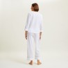 Pyjama Anafi Blanc par Laurence Tavernier