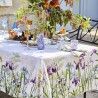 Nappe Iris d'hiver blanc par Garnier Thiebaut