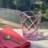Verre en Méthacrylate Rose transparent