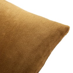 Housse de coussin Castor Havane par Olivier Desforges