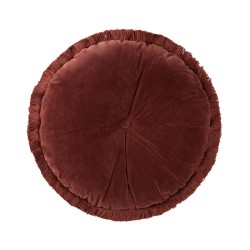 Coussin Romulus Acajou par Olivier Desforges