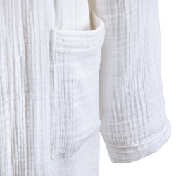 Peignoir Egée Blanc par Desforges