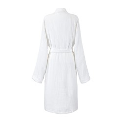 Peignoir Egée Blanc par Desforges