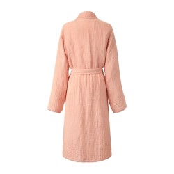 Peignoir Egée rose par Desforges
