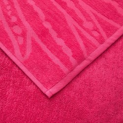 Drap de plage Zeus azalée par Olivier Desforges
