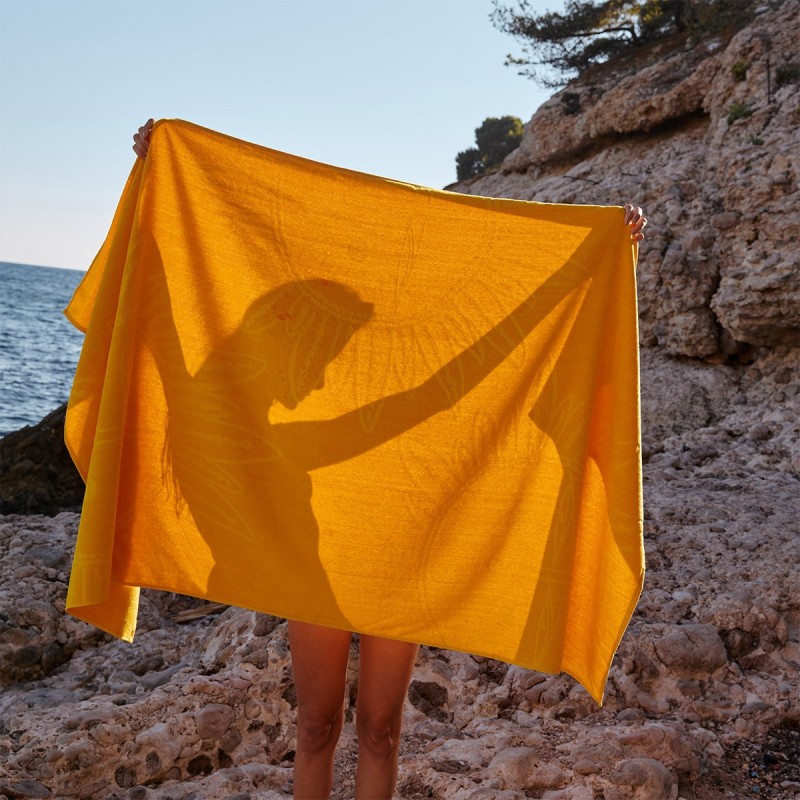 Drap de plage Zeus soleil par Olivier Desforges