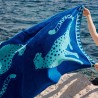 Drap de plage Néfertiti par Olivier Desforges