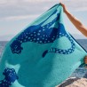 Drap de plage Néfertiti par Olivier Desforges