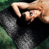 Drap de plage Font black par Boss Home