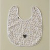 Lot de 3 bavoirs Petit coeur par Sylvie Thiriez