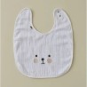 Lot de 3 bavoirs Petit coeur par Sylvie Thiriez