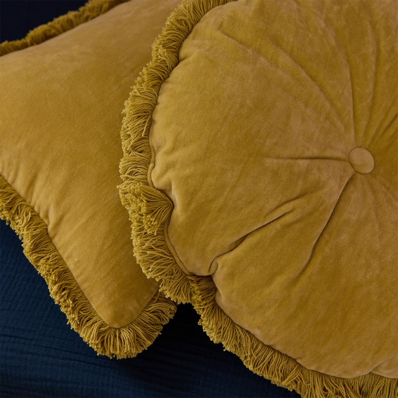 Coussin Romulus Pistachio par Olivier Desforges