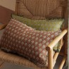 Housse de coussin Indira Olive par Olivier Desforges
