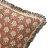Housse de coussin Indira Pralin par Olivier Desforges