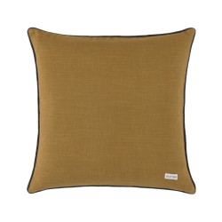 Housse de coussin Zeus ocre par Olivier Desforges