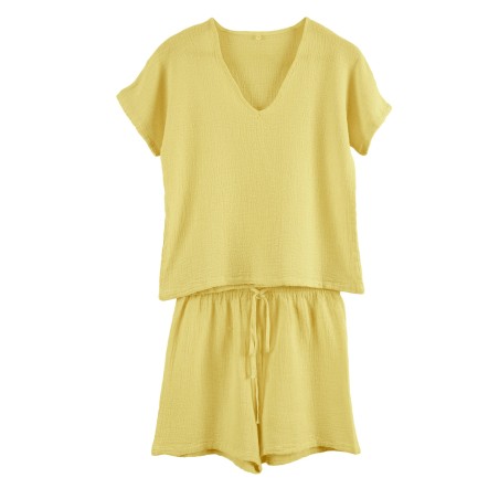 Ensemble short Symi paille par Haomy