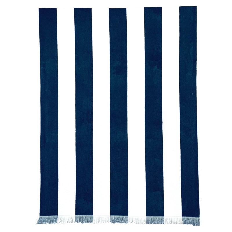 Fouta Porto Encre 90 x 180 cm par Haomy