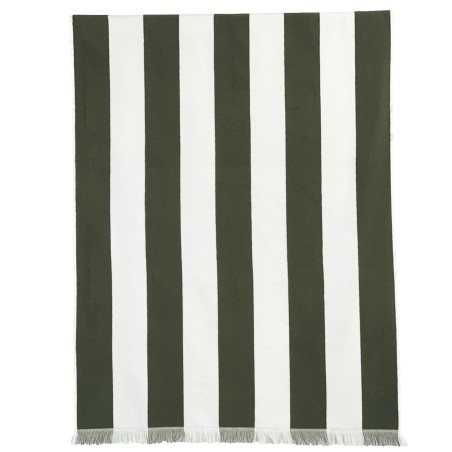 Serviette de plage Porto kaki par Haomy