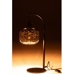 Lampe métal vert
