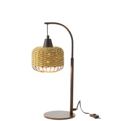 Lampe métal vert