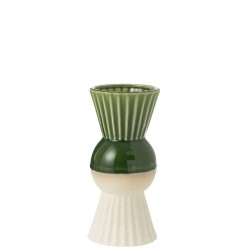 Vase porcelaine vert