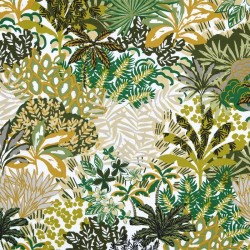 Tissu Enduit Garrigue vert...