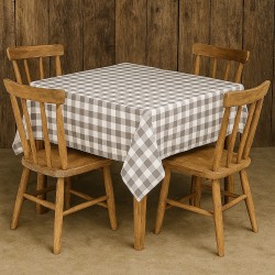 Tissu Enduit Rouen naturel en 155cm