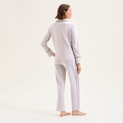 Pyjama Paola greige par Laurence Tavernier