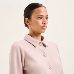 Robe de chambre Ninon beige par Laurence Tavernier