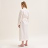 Robe de chambre Sarah lait par Laurence Tavernier