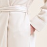 Robe de chambre Sarah lait par Laurence Tavernier