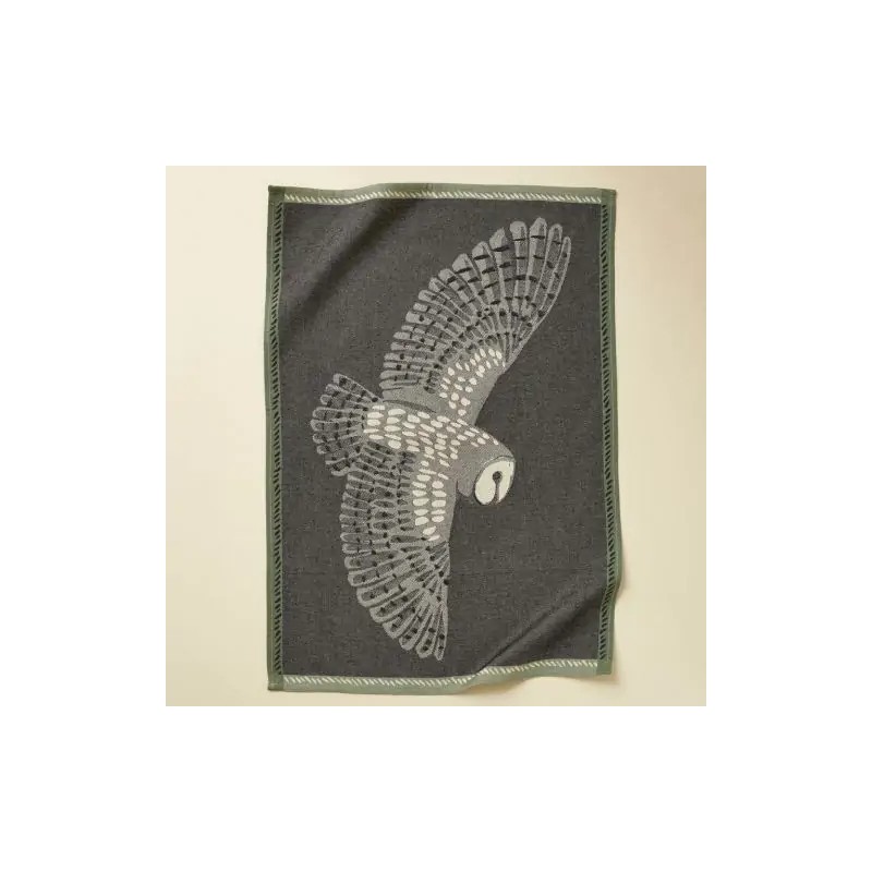 L'envol anthracite torchon par Sylvie Thiriez