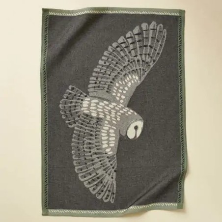 L'envol anthracite torchon par Sylvie Thiriez