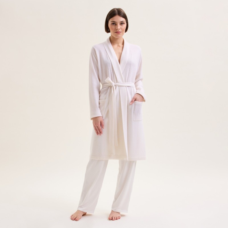 Kimono Douceur cachemire par Laurence Tavernier