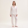Pyjama Constance écru soie par Laurence Tavernier