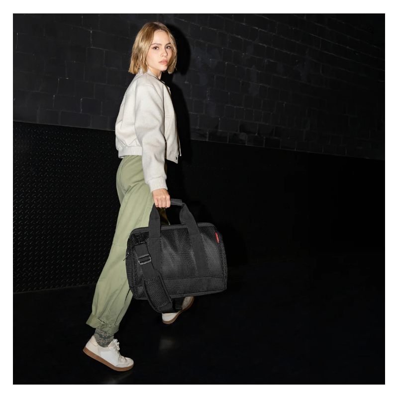 Sac de voyage Mesh Black M par Reisenthel