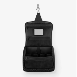 Trousse de toilette XL à suspendre Mesh black par reisenthel