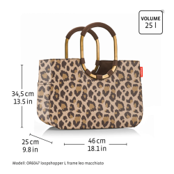 Loopshopper L Mesh black par Reisenthel