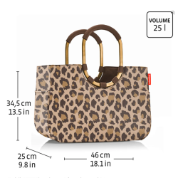 Loopshopper L Twist marron par Reisenthel