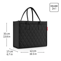 Daily shopper Rhombus olive par Reisenthel