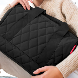 Sac de voyage Rhombus black M par Reisenthel