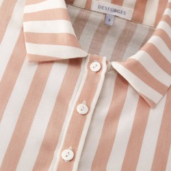 Chemise de nuit Fifty fifty nougat par Olivier Desforges