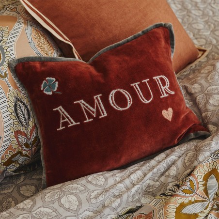 Housse de coussin Amour par Olivier Desforges