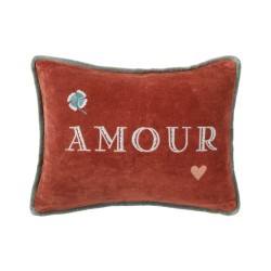 Housse de coussin Amour par Olivier Desforges