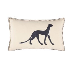 Housse de coussin Faunia écru par Olivier Desforges