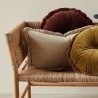 Housse de Coussin Romulus perle par Desforges