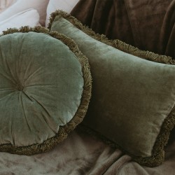 Housse de Coussin Romulus Loden par Desforges